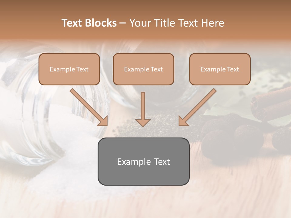 Salt And Herbs PowerPoint Template