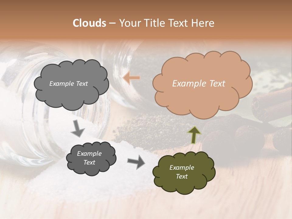 Salt And Herbs PowerPoint Template