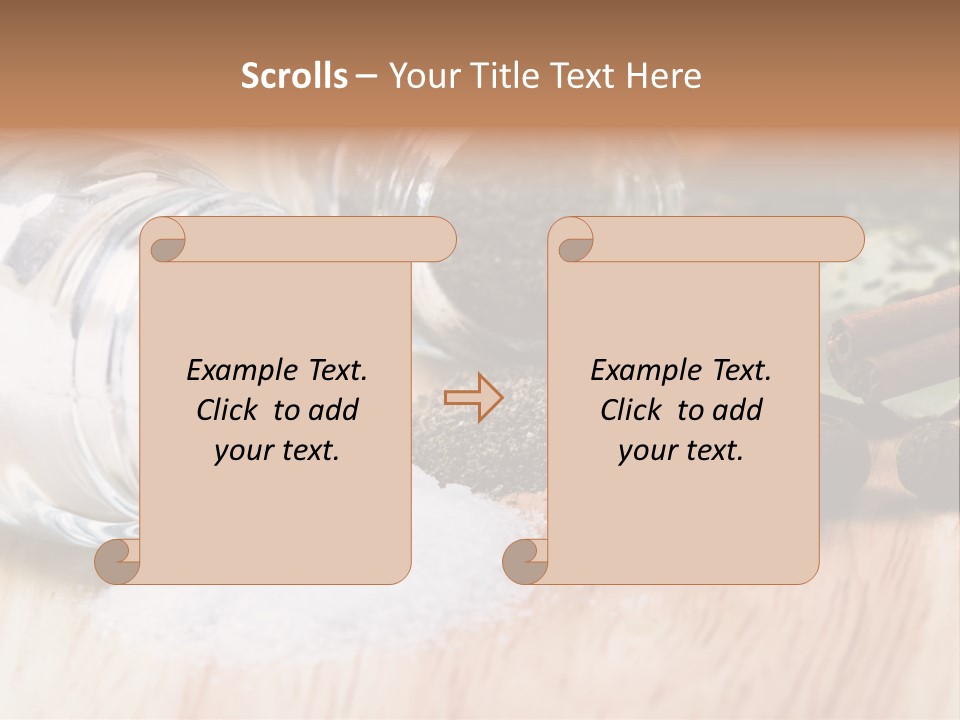 Salt And Herbs PowerPoint Template