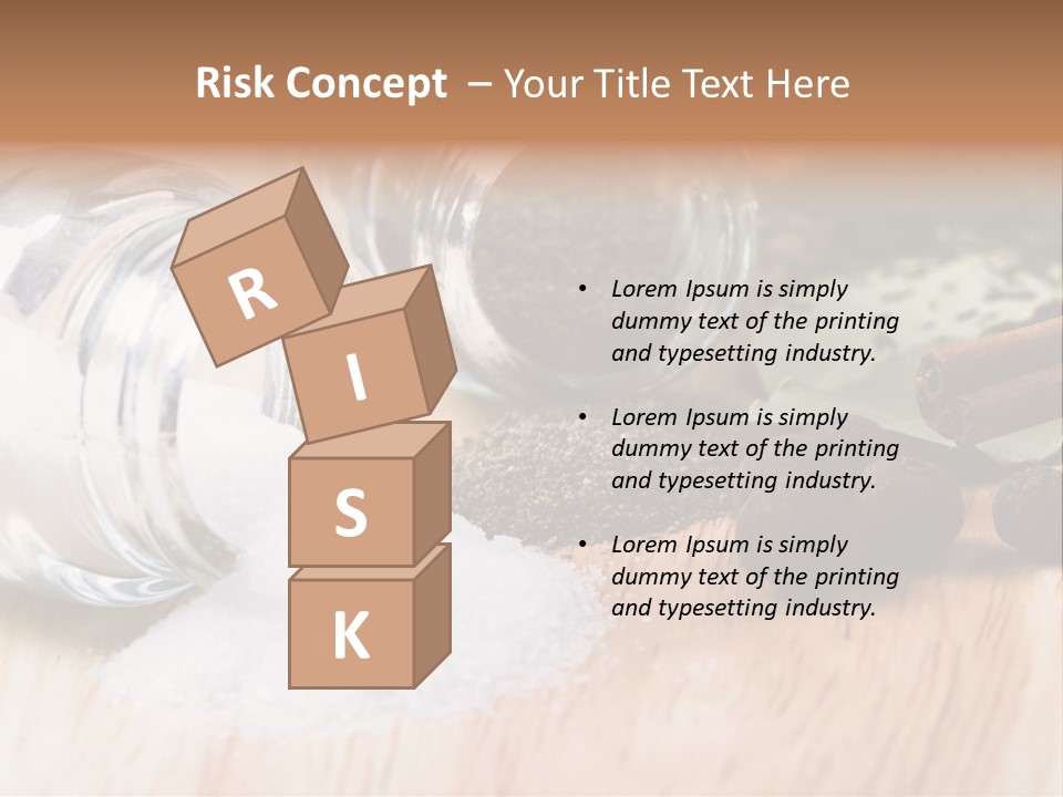 Salt And Herbs PowerPoint Template
