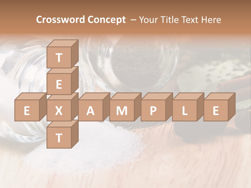 Salt And Herbs PowerPoint Template