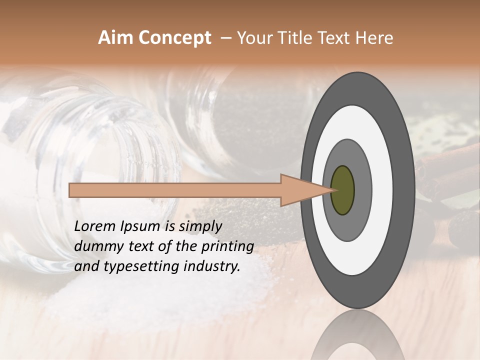 Salt And Herbs PowerPoint Template