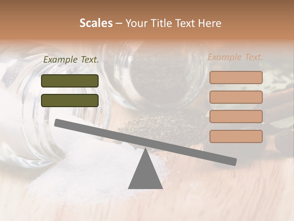 Salt And Herbs PowerPoint Template