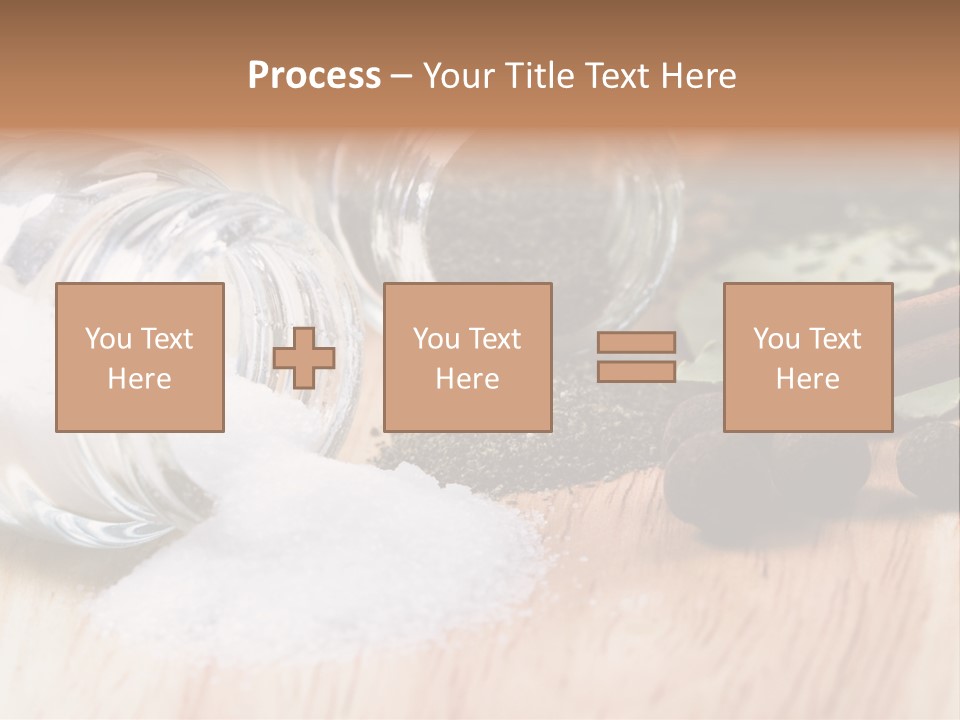 Salt And Herbs PowerPoint Template