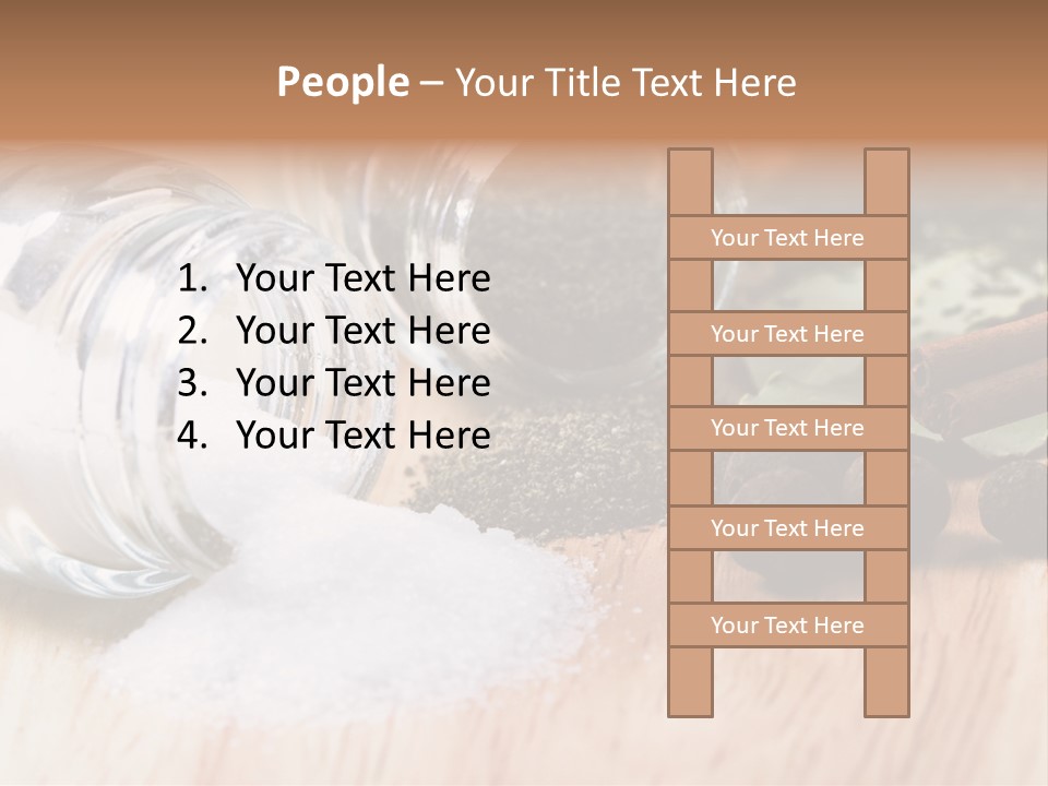 Salt And Herbs PowerPoint Template