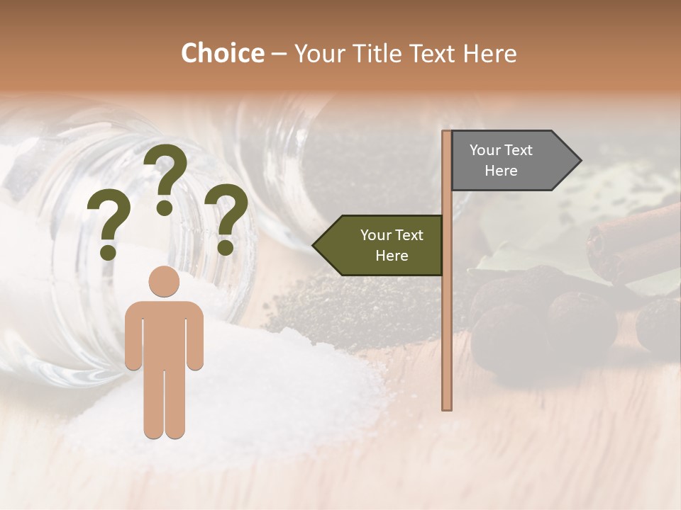 Salt And Herbs PowerPoint Template