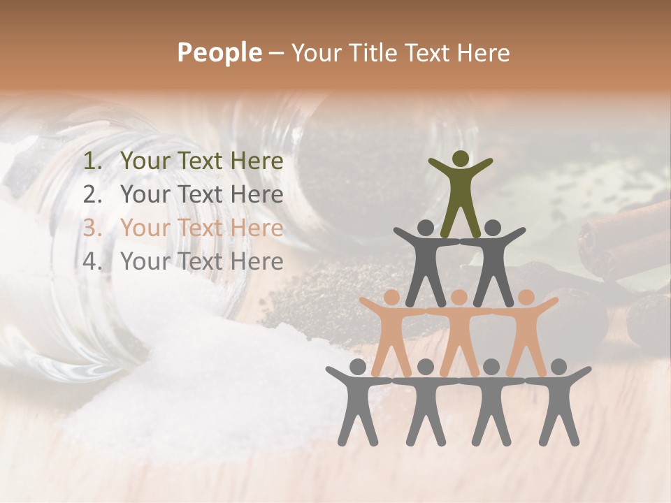 Salt And Herbs PowerPoint Template