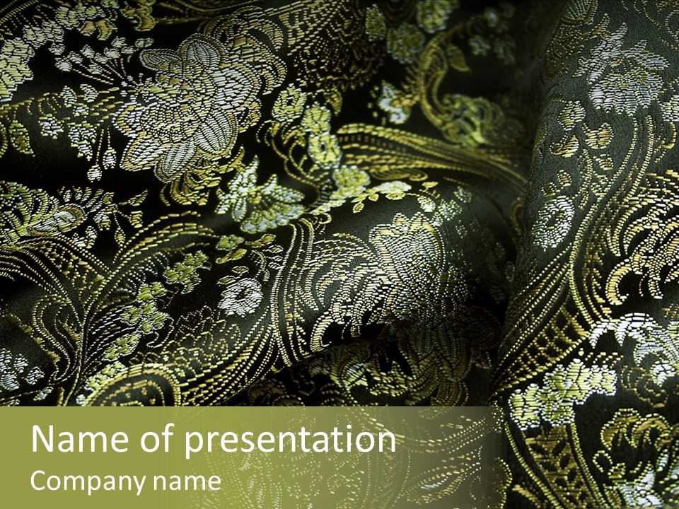 Asian Pattern PowerPoint Template