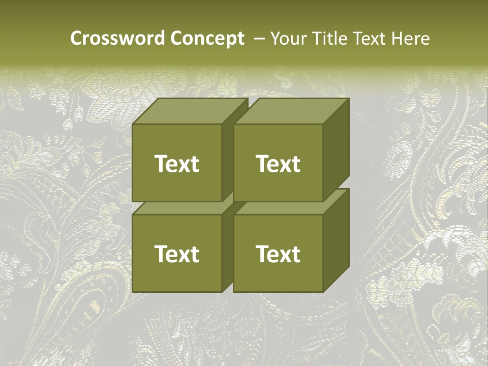 Asian Pattern PowerPoint Template
