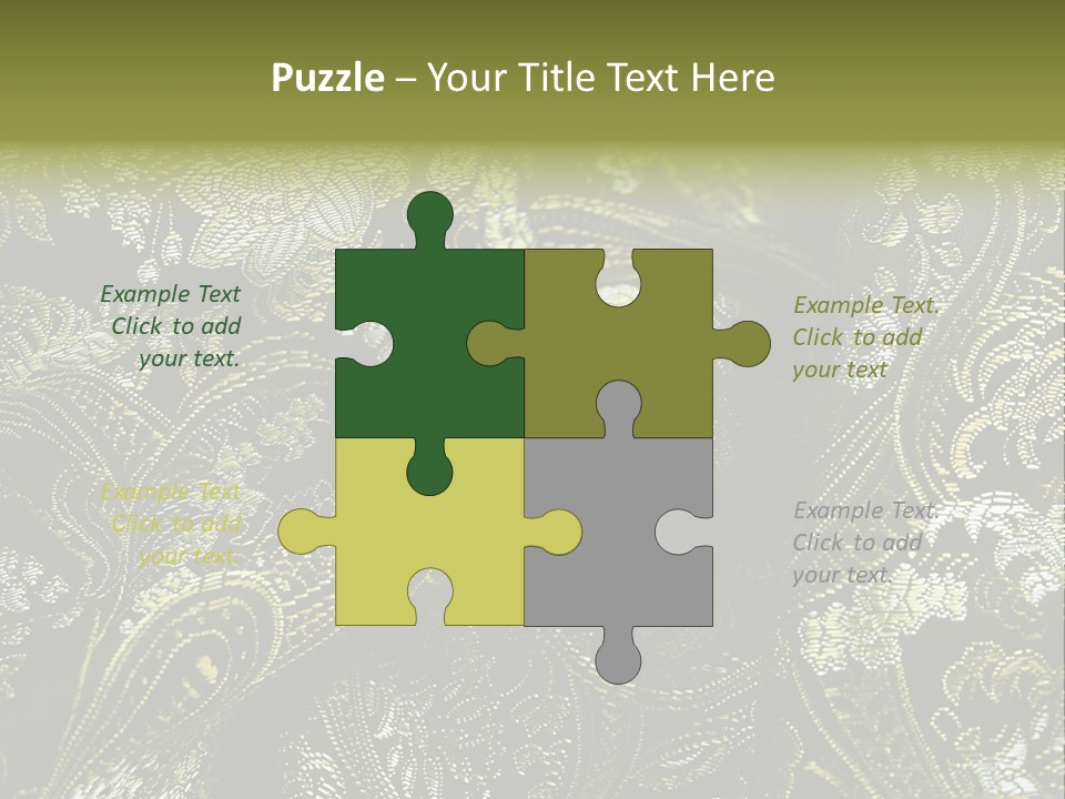 Asian Pattern PowerPoint Template