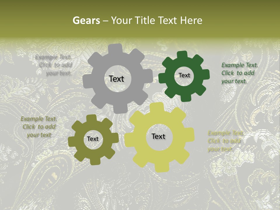 Asian Pattern PowerPoint Template