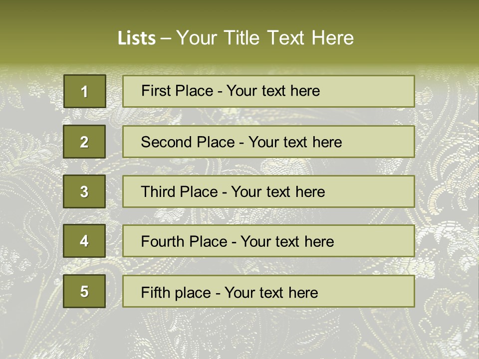 Asian Pattern PowerPoint Template