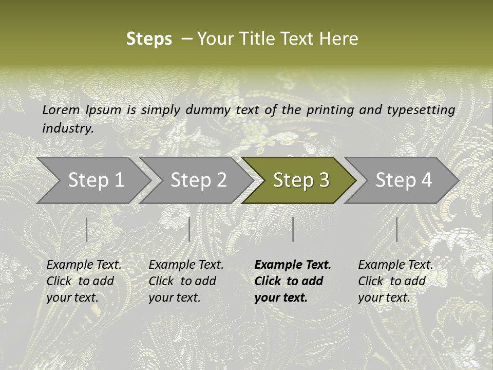 Asian Pattern PowerPoint Template