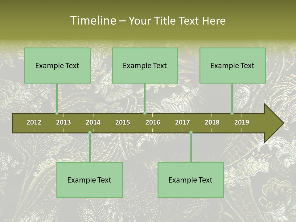 Asian Pattern PowerPoint Template