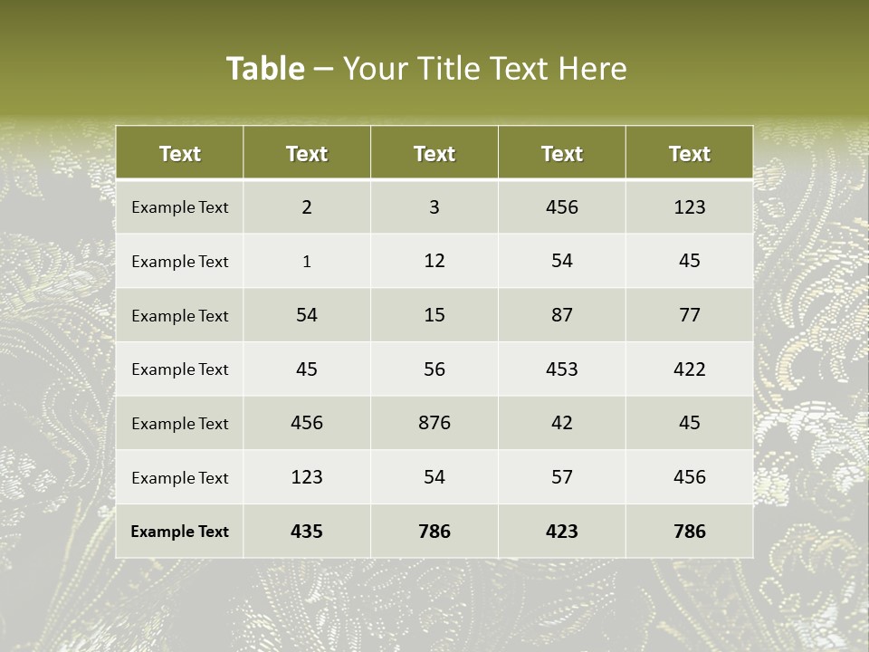 Asian Pattern PowerPoint Template