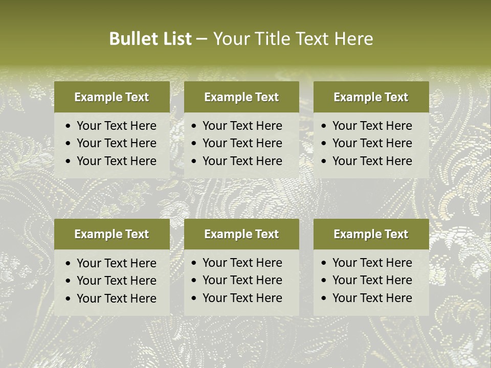Asian Pattern PowerPoint Template