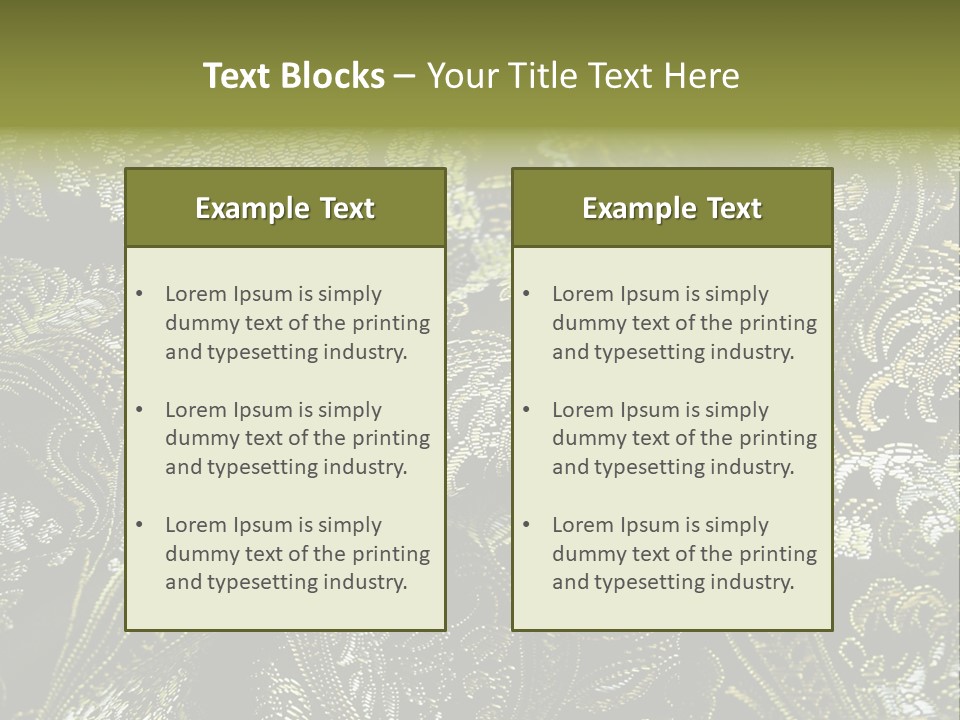 Asian Pattern PowerPoint Template