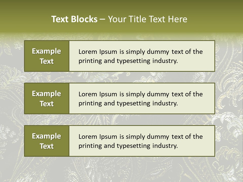 Asian Pattern PowerPoint Template