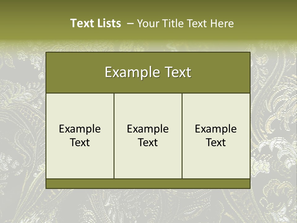 Asian Pattern PowerPoint Template