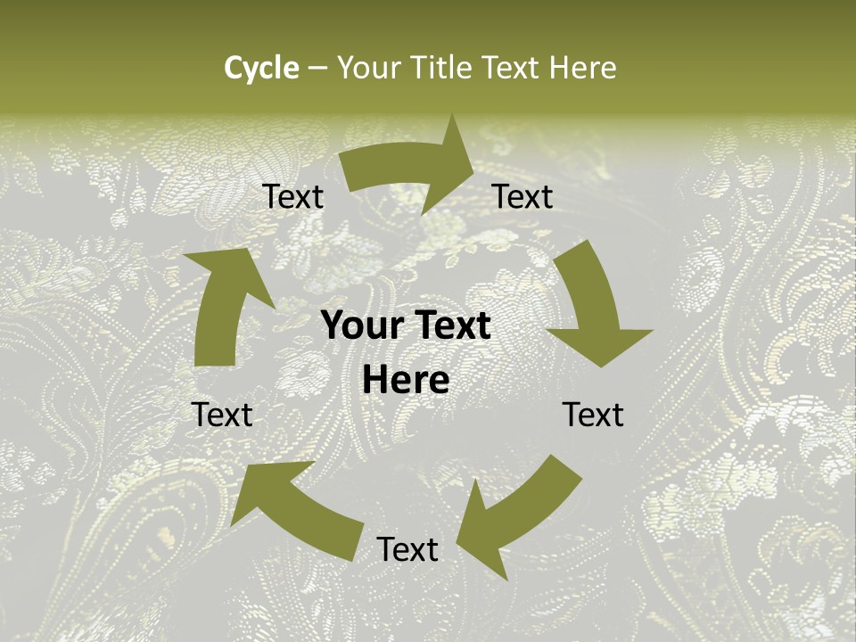 Asian Pattern PowerPoint Template