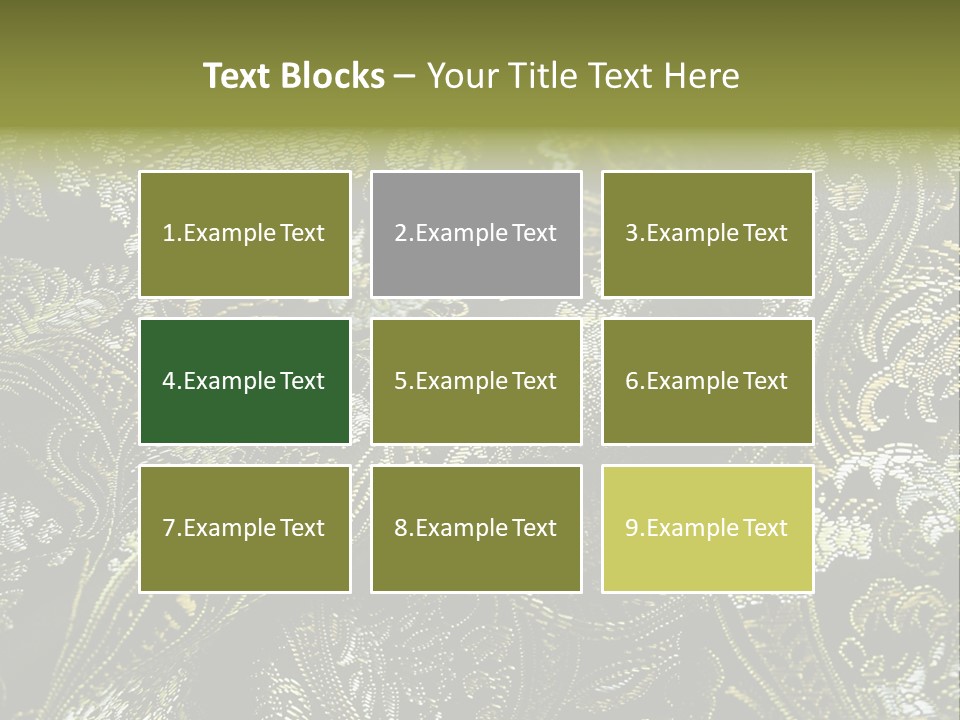 Asian Pattern PowerPoint Template
