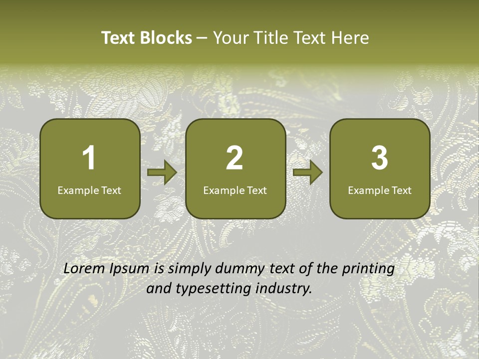 Asian Pattern PowerPoint Template