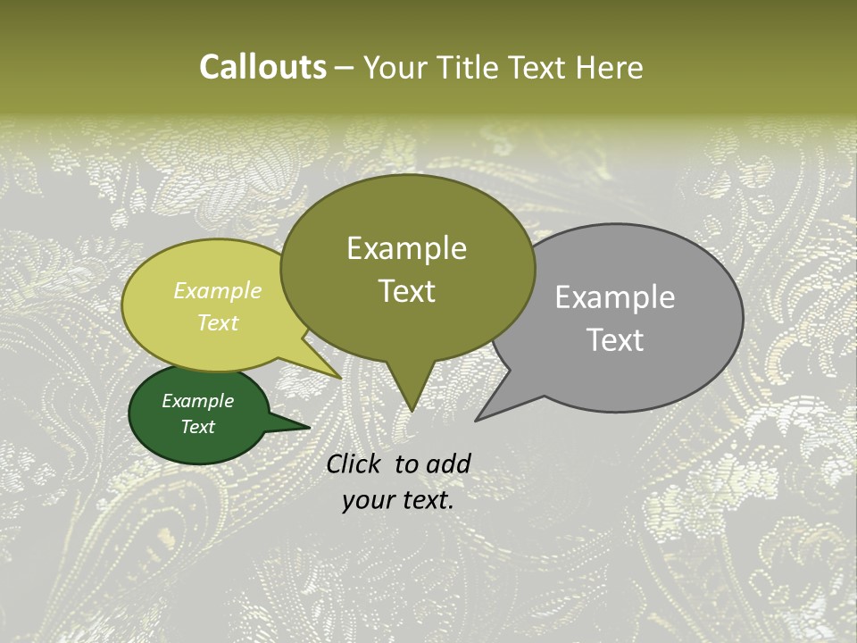 Asian Pattern PowerPoint Template