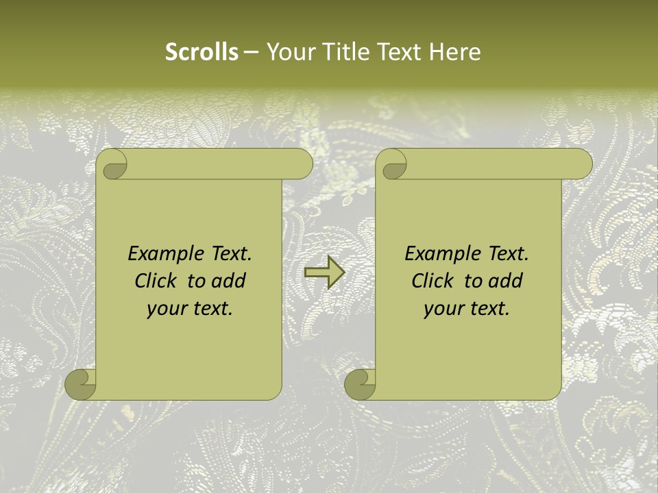 Asian Pattern PowerPoint Template