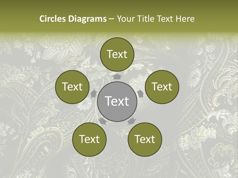 Asian Pattern PowerPoint Template