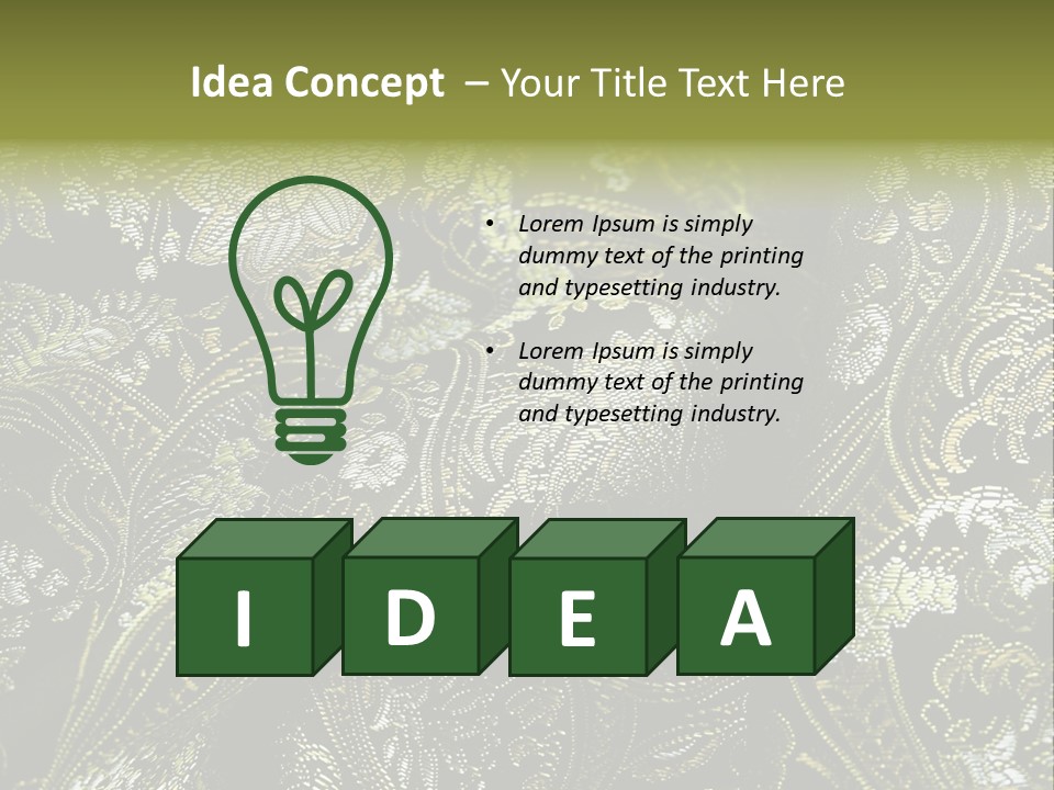 Asian Pattern PowerPoint Template