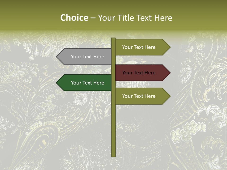 Asian Pattern PowerPoint Template