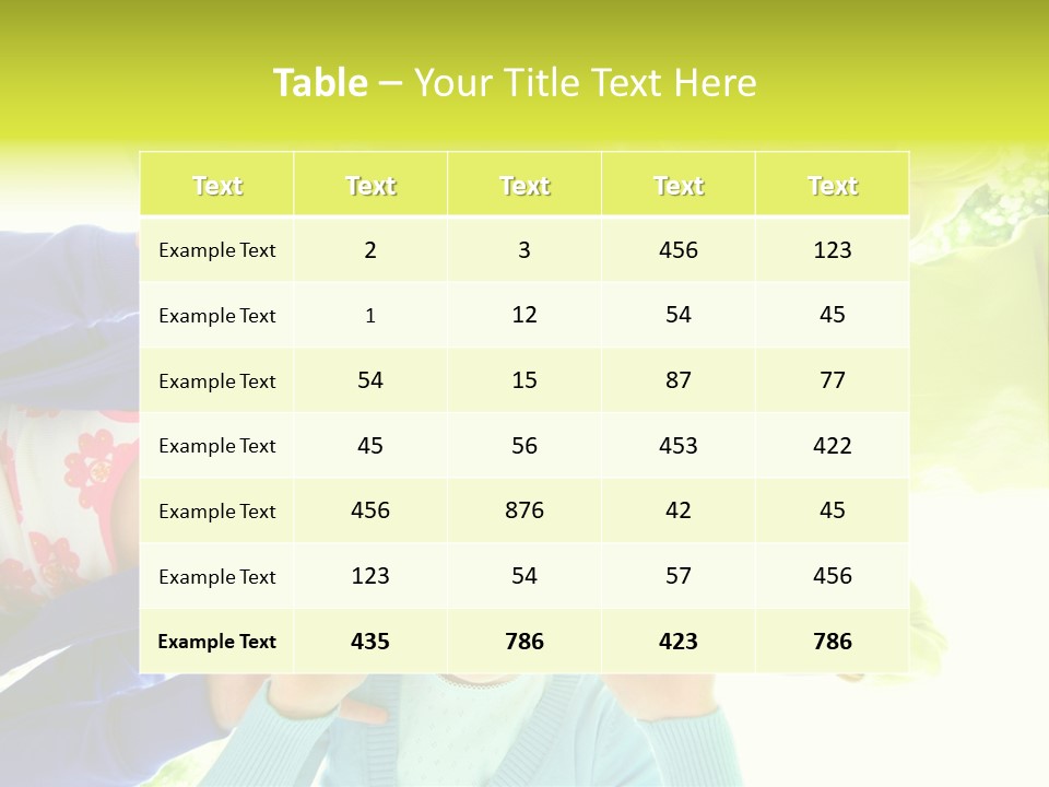 Family Assistance Office PowerPoint Template