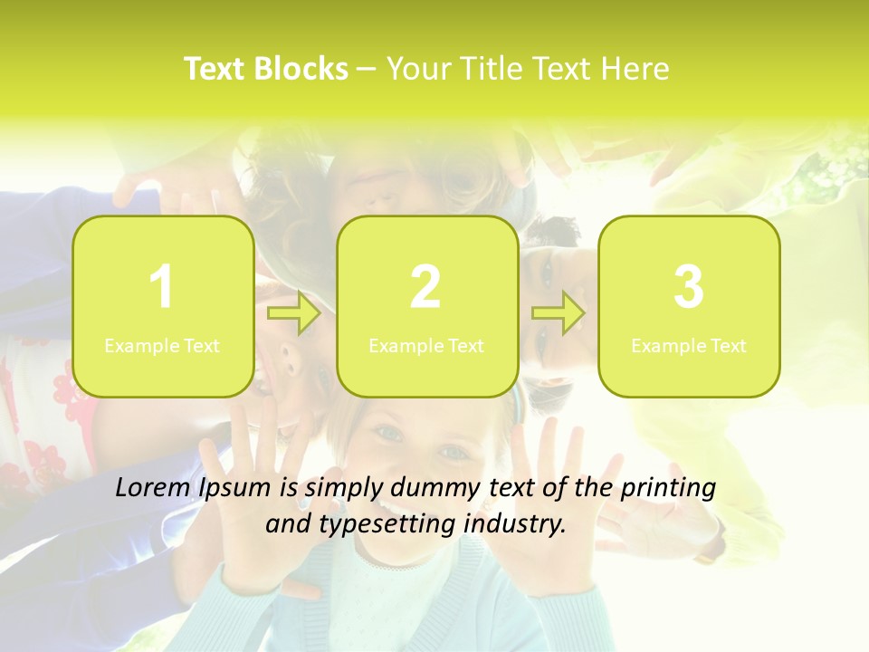 Family Assistance Office PowerPoint Template