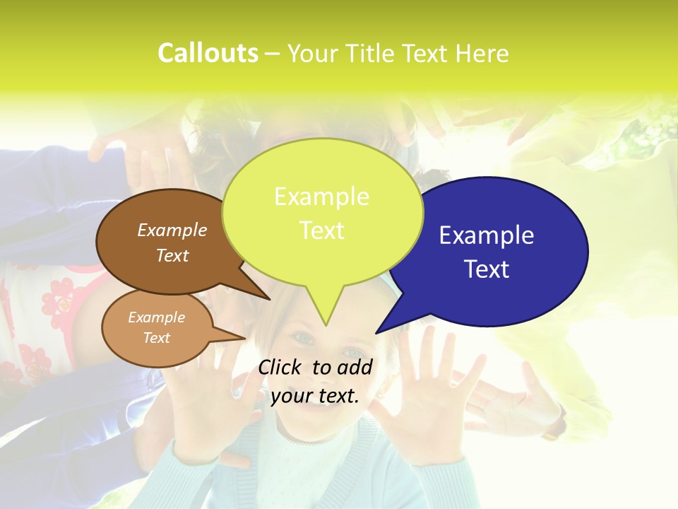 Family Assistance Office PowerPoint Template