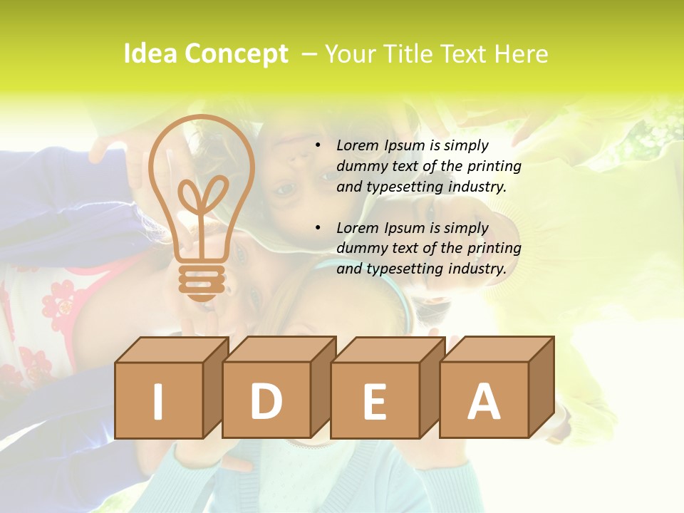 Family Assistance Office PowerPoint Template