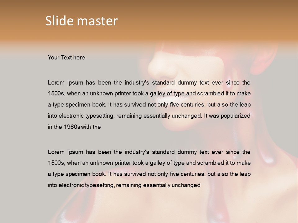 Communication Writing Corporate PowerPoint Template