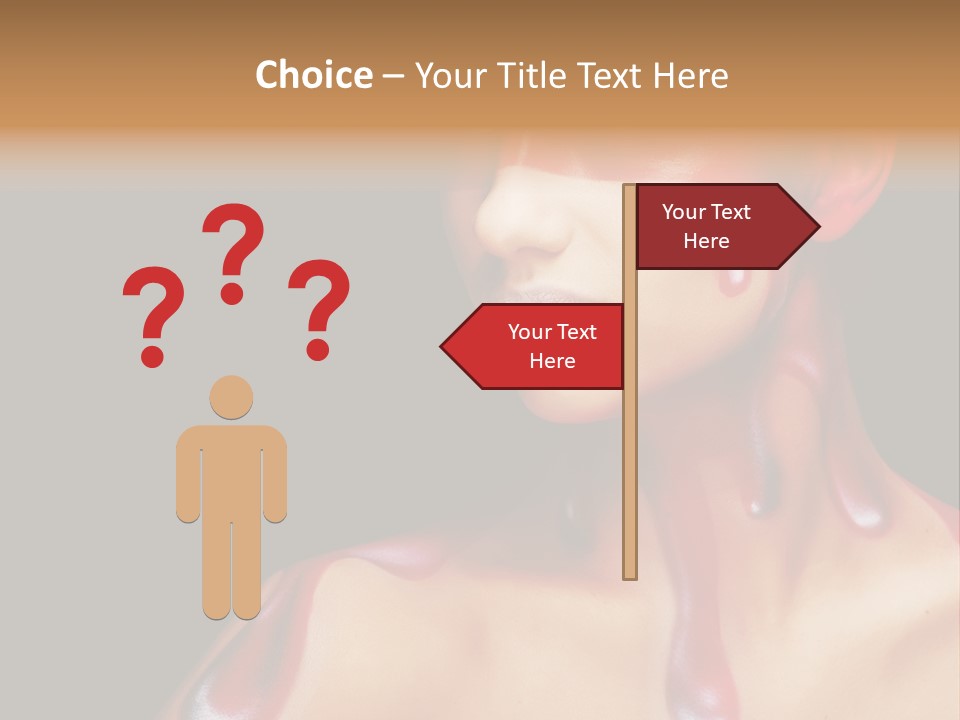 Communication Writing Corporate PowerPoint Template