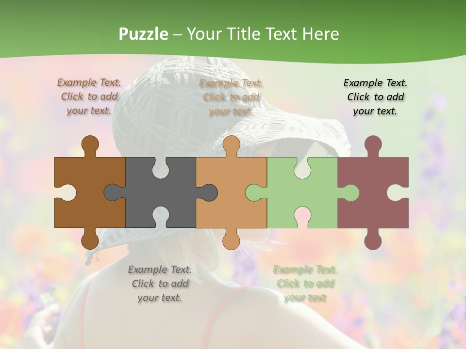 Sunny Summer Casual PowerPoint Template