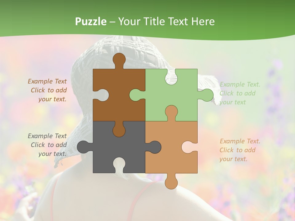 Sunny Summer Casual PowerPoint Template