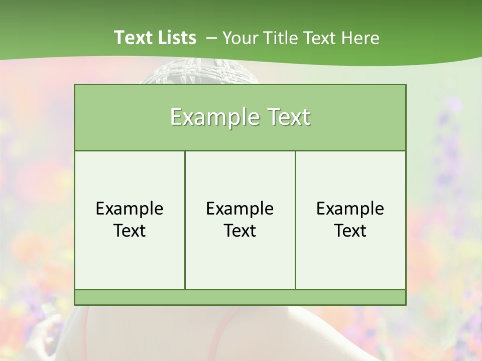 Sunny Summer Casual PowerPoint Template