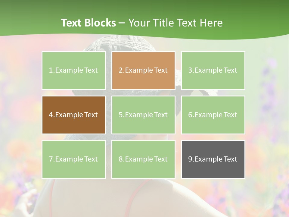 Sunny Summer Casual PowerPoint Template