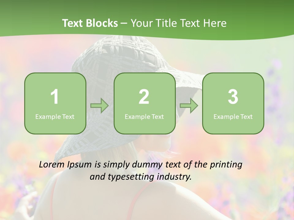 Sunny Summer Casual PowerPoint Template