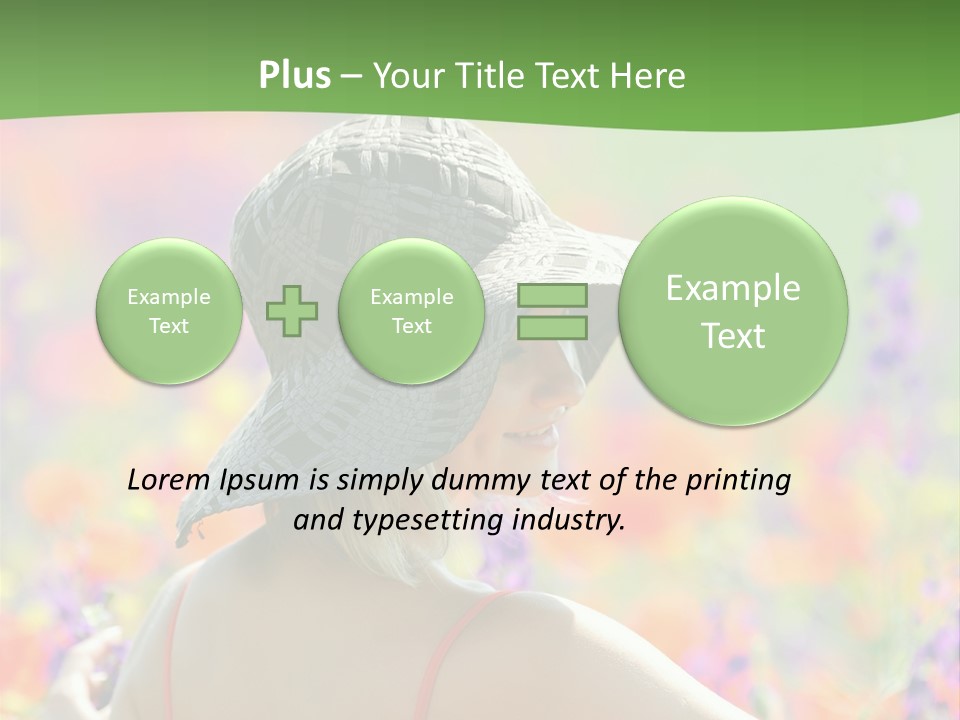 Sunny Summer Casual PowerPoint Template