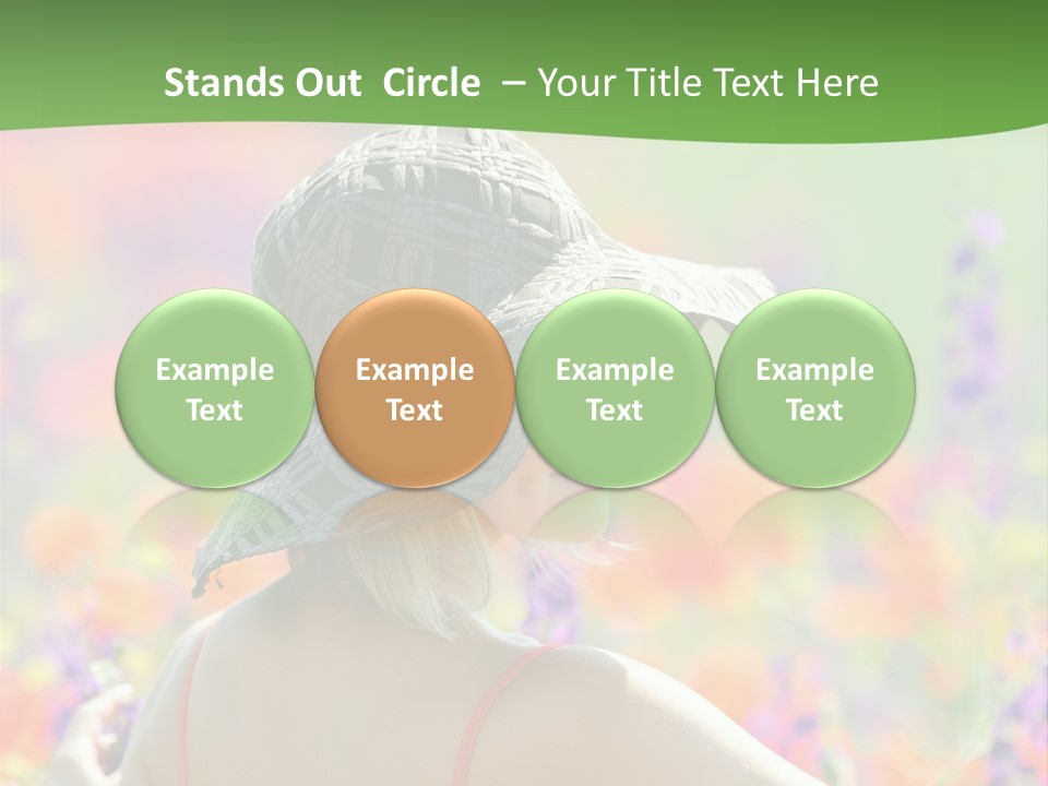 Sunny Summer Casual PowerPoint Template