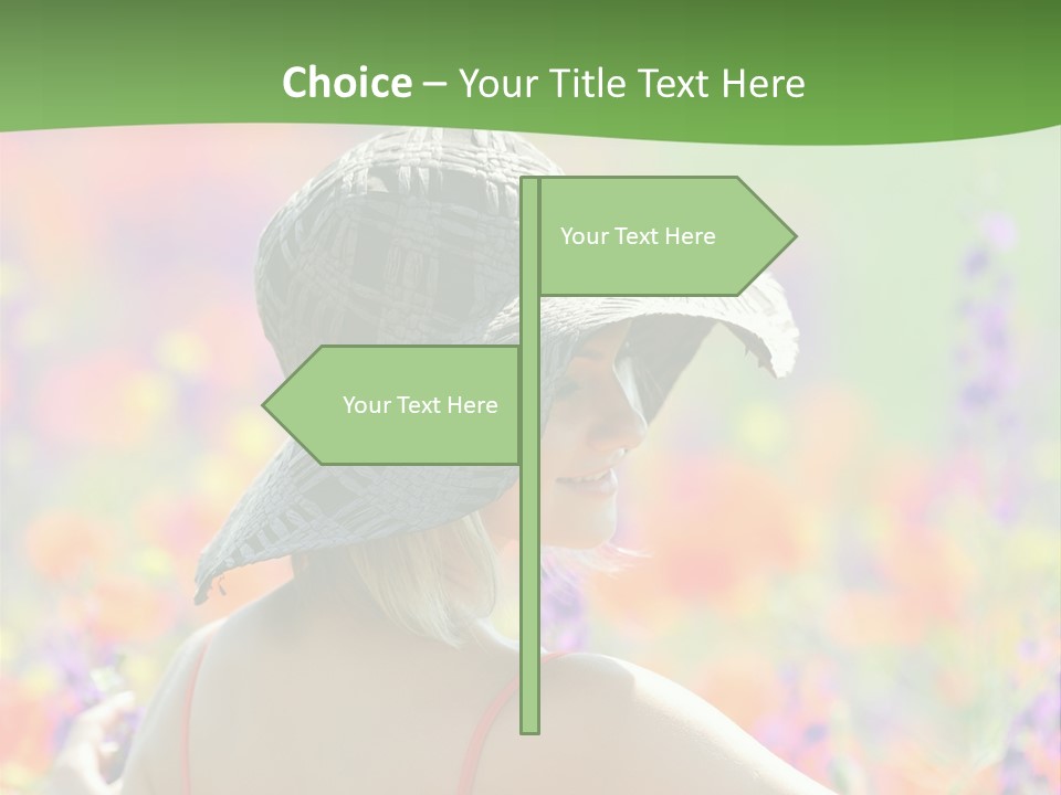 Sunny Summer Casual PowerPoint Template