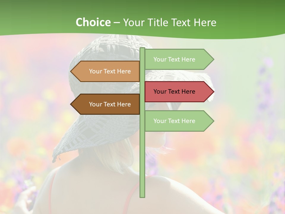 Sunny Summer Casual PowerPoint Template