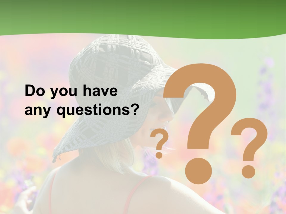 Sunny Summer Casual PowerPoint Template