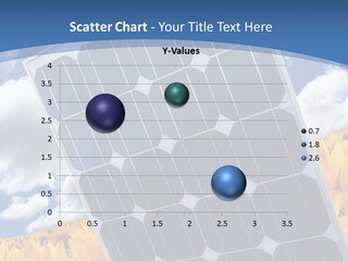 Stock Photo Solar Panels PowerPoint Template