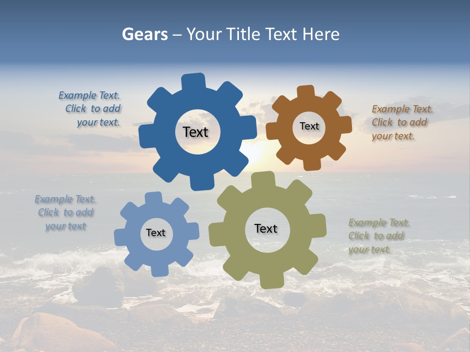 Sea Shore PowerPoint Template