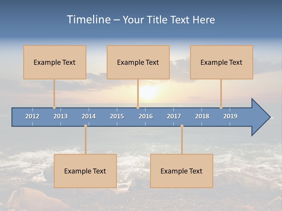 Sea Shore PowerPoint Template